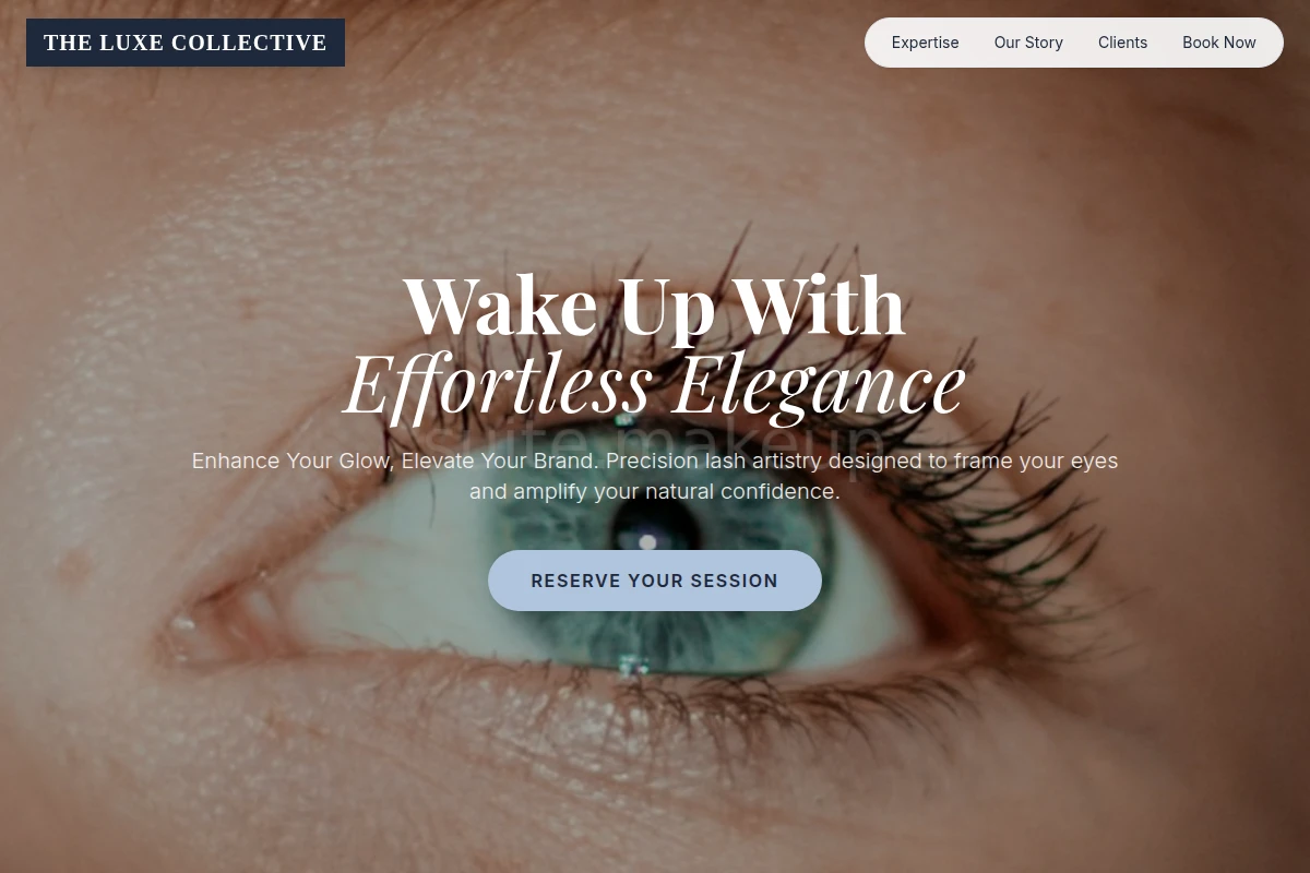 Shimmer Eyelashes